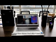 IR Body Worn Camera Werken met IP Mesh Radio