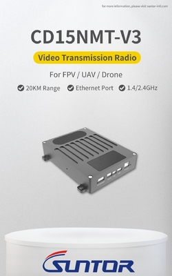 CD15NMT-V3 2.4GHz 15-20KM UAV Data Link VTX Lichtgewicht Voor Drone