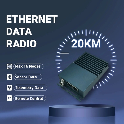 MM27R Langbereik 30 Mbps Ethernet Data Link DTL voor UAV of drone
